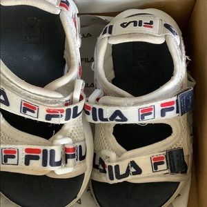 Infant Fila Strap sandals